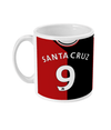 Blackburn Rovers 2007/08 Away Santa Cruz Shirt Mug