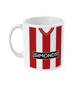 Sheffield Utd Home Kit 1983-85 Mug