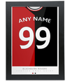 personalised football poster