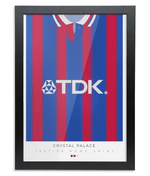 Crystal Palace 1997-98 Home Shirt Retro Football Print