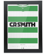 Celtic 1987-89 Home Shirt Retro Football Print