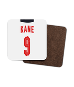 England 2020/21 Kane Home Shirt Retro Football Coaster