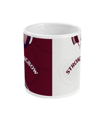 Hearts of Midlothian 1988-89 Home and Away Shirt Retro Football Mug