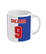 Blackburn Rovers 1994/95 Shearer Home Shirt Retro Football Mug
