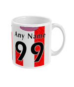 Southampton 1993-95 Personalised Home Shirt Retro Football Mug