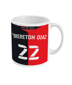 Blackburn Rovers 2021/22 Brereton Diaz Away Shirt Football Mug