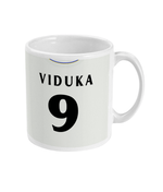 Leeds2000-01 Viduka Home Shirt Retro Football Mug