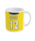 Blackburn Rovers 1998/99 Duff Away Shirt Retro Football Mug
