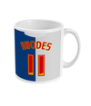 Blackburn Rovers rhodes Mug