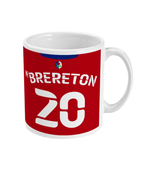 Blackburn Rovers 2020/21 Brereton Away Shirt Football Mug