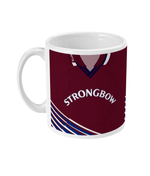 Hearts of Midlothian 1988-89 Home Shirt Retro Football Mug