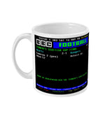 Hearts 2-1 Rangers 1998 Tennent's Scottish Cup Final CEEFAX Result Mug